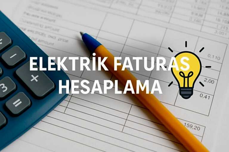 elektrik faturası hesaplama